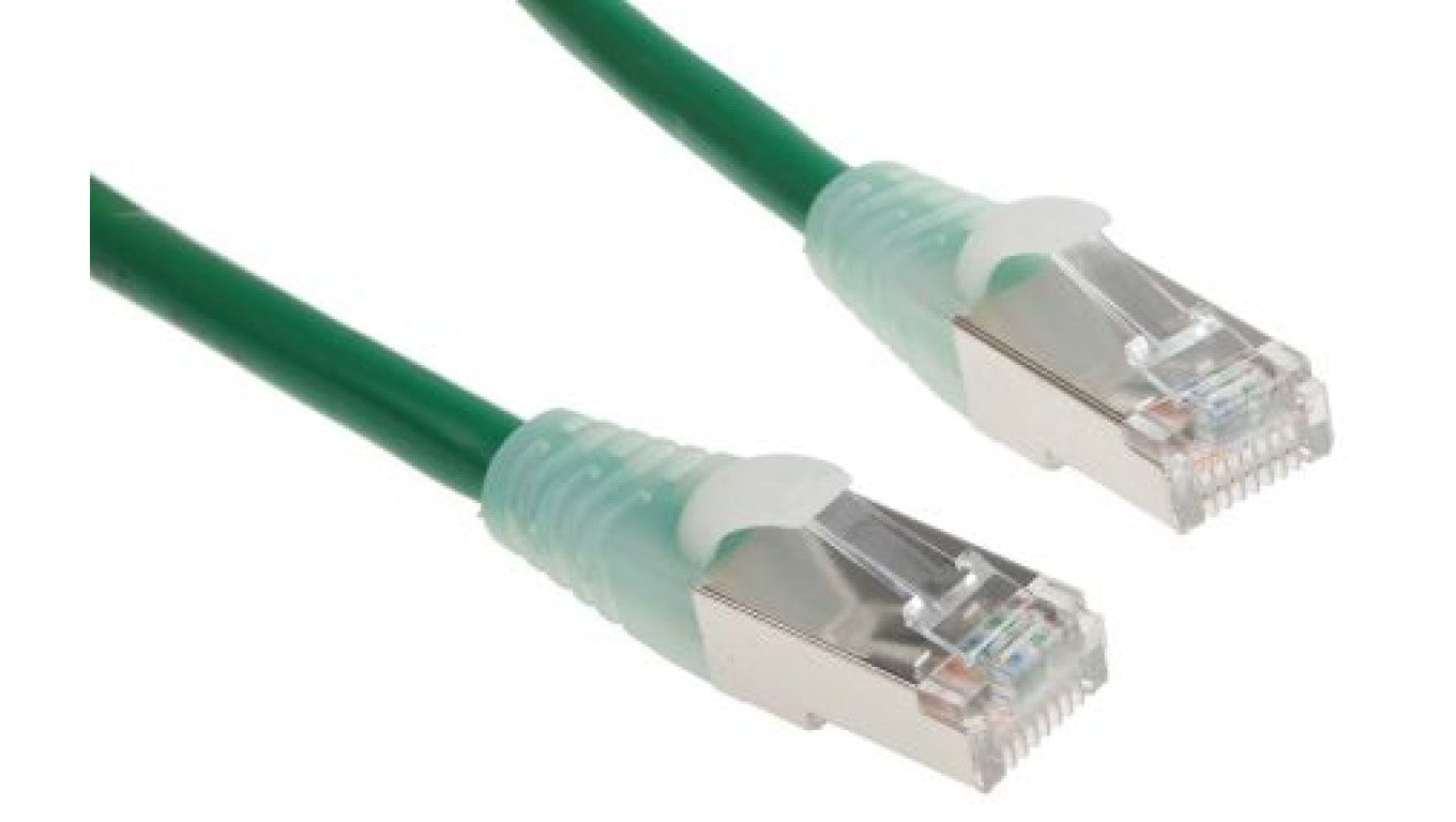 Kabel kat. 5e F/UTP Zielony 3m