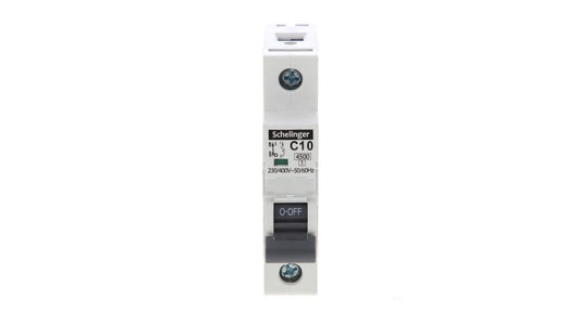 Wyłącznik nadprądowy 1P C 10A 4,5kA AC SCHELINGER A02-G7-1P-C10