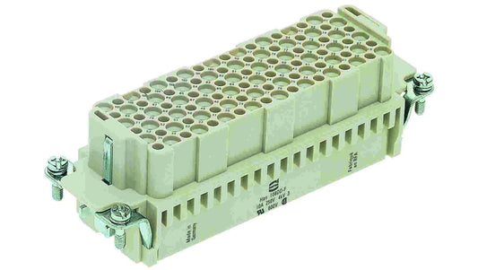 Złącze prostokątne żeńskie Han bez styków 108-PIN 250V 9161083101