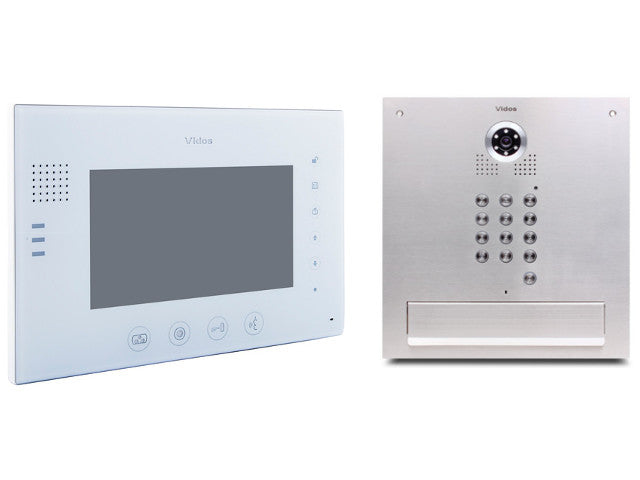 Skrzynka na listy Vidos z monitorem M670W-S2/S561D-SK