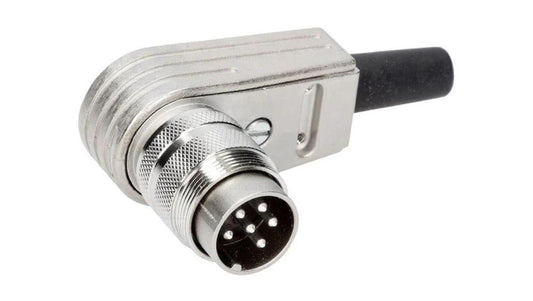 Złącze M16 wtyk męski lutowanie na przewód 6-PIN 5A 300V T3400005U