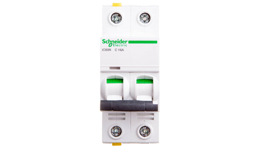 Wyłącznik nadprądowy 2P C 16A 6kA AC iC60N-C16-2 Acti9 A9F04216