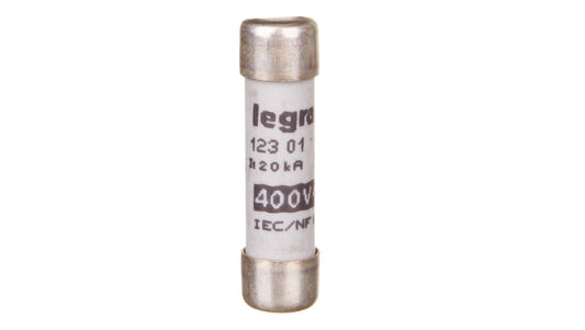 Wkładka bezpiecznikowa cylindryczna 8,5x31,5mm 1A gG 400V 012301