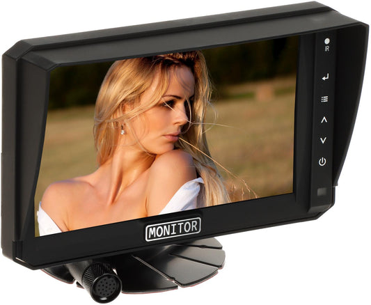 REJESTRATOR MOBILNY Z MONITOREM ATE-NTFT7-4CH-T3 4 KANAŁY 7 " AUTONE