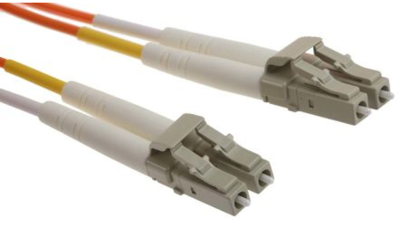 Kabel światłowodowy, średnica: 62.5/125μm, OM1 Wielomodowy, Pomarańczowy, LC / LC