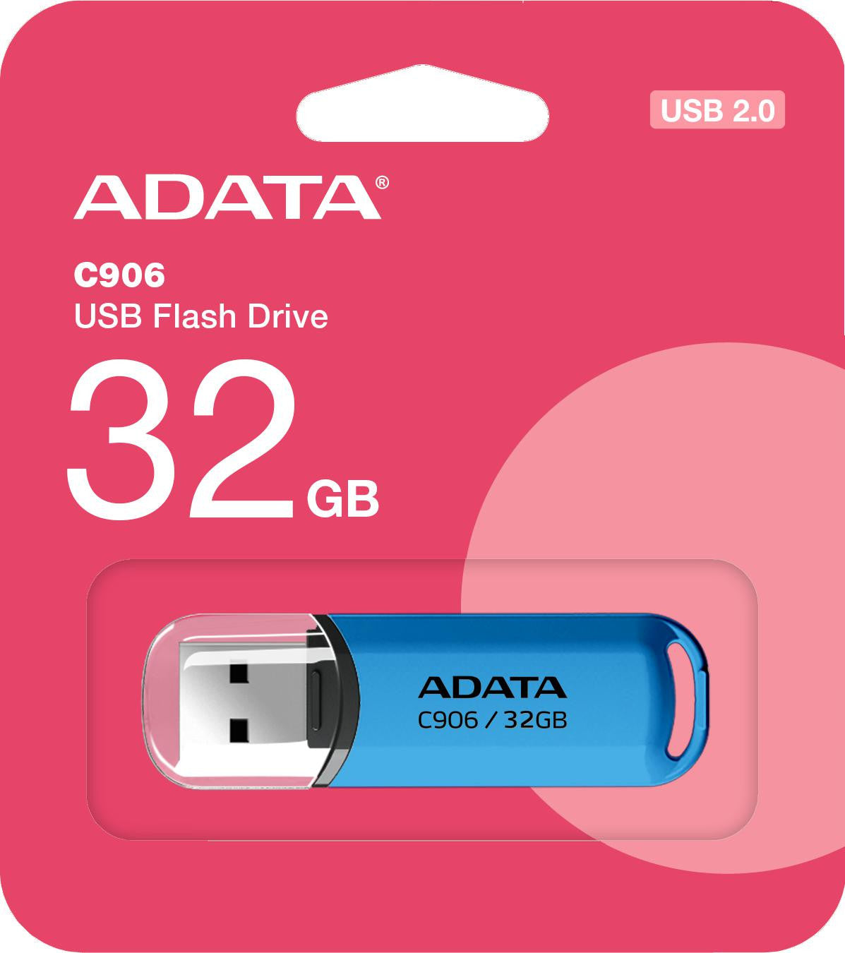 Adata Pendrive C906 32GB USB2.0 niebieski