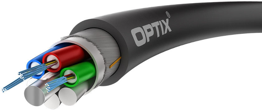 KABEL ŚWIATŁOWODOWY SAVER  Z-XOTKtsdD SM 12x9/125 ITU-T G.652D 1.5kN