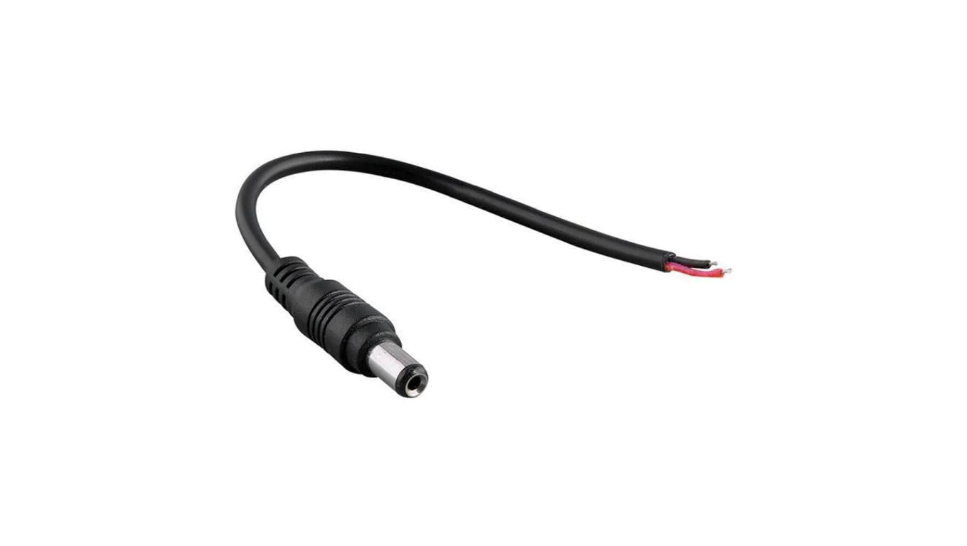Złącze zasilające DC wtyk 2.1/5.5 z kablem - ED0005566
