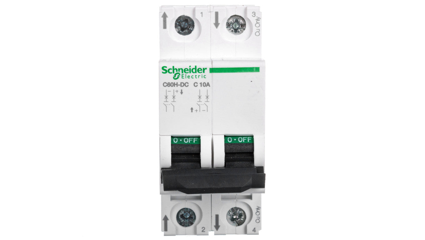 Wyłącznik nadprądowy 2P C 10A 10kA DC C60H-DC Acti9 A9N61528