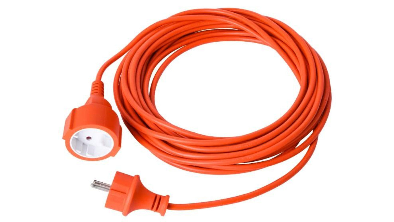 Przedłużacz uniwersalny pomarańczowy 10m 2x1mm2