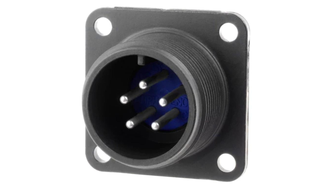 Złącze okrągłe rozmiar 14 S 97 stop aluminium 97-3102A-14S-5P(946)