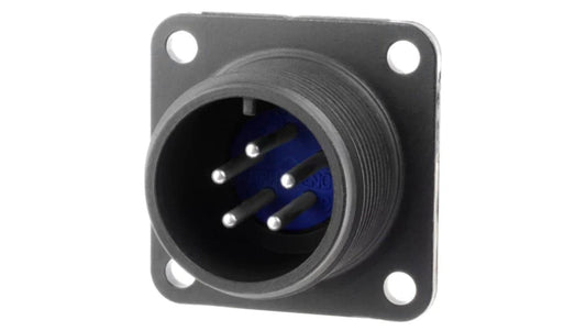 Złącze okrągłe rozmiar 14 S 97 stop aluminium 97-3102A-14S-5P(946)