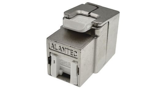 Moduł keystone RJ45 beznarzędziowy STP kat.6A PoE+ Podw. par. transmisyjne ALANTEC MB005-1