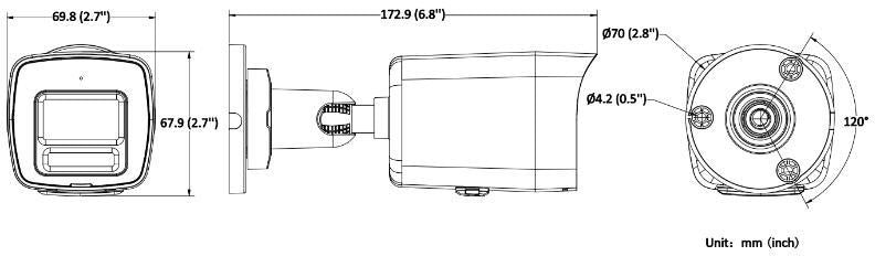 Kamera IP Hikvision DS-2CD1027G2H-LIU 2.8mm PL