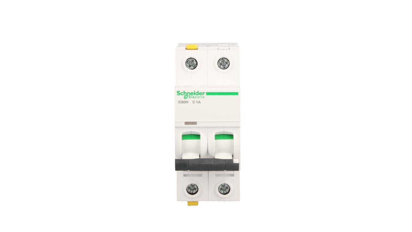 Wyłącznik nadprądowy 2P C 1A 10kA AC iC60H-C1-2 Acti9 A9F07201