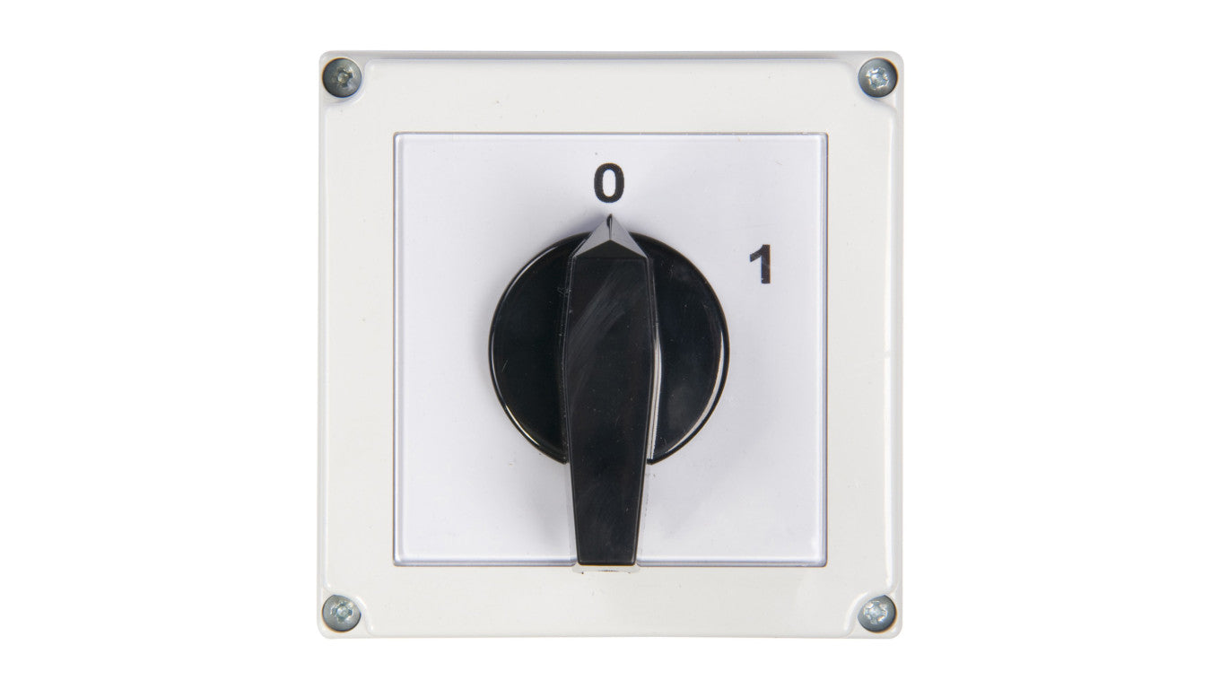 Łącznik krzywkowy 0-1 3P 63A w obudowie 4G63-10-PK R214 63-840306-051