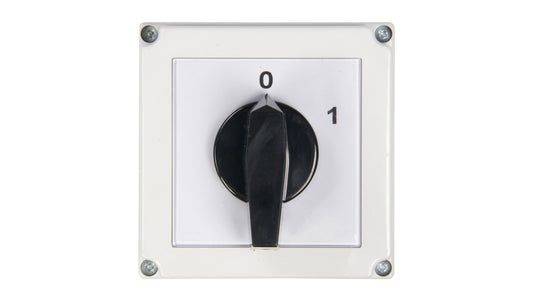 Łącznik krzywkowy 0-1 3P 63A w obudowie 4G63-10-PK R214 63-840306-051