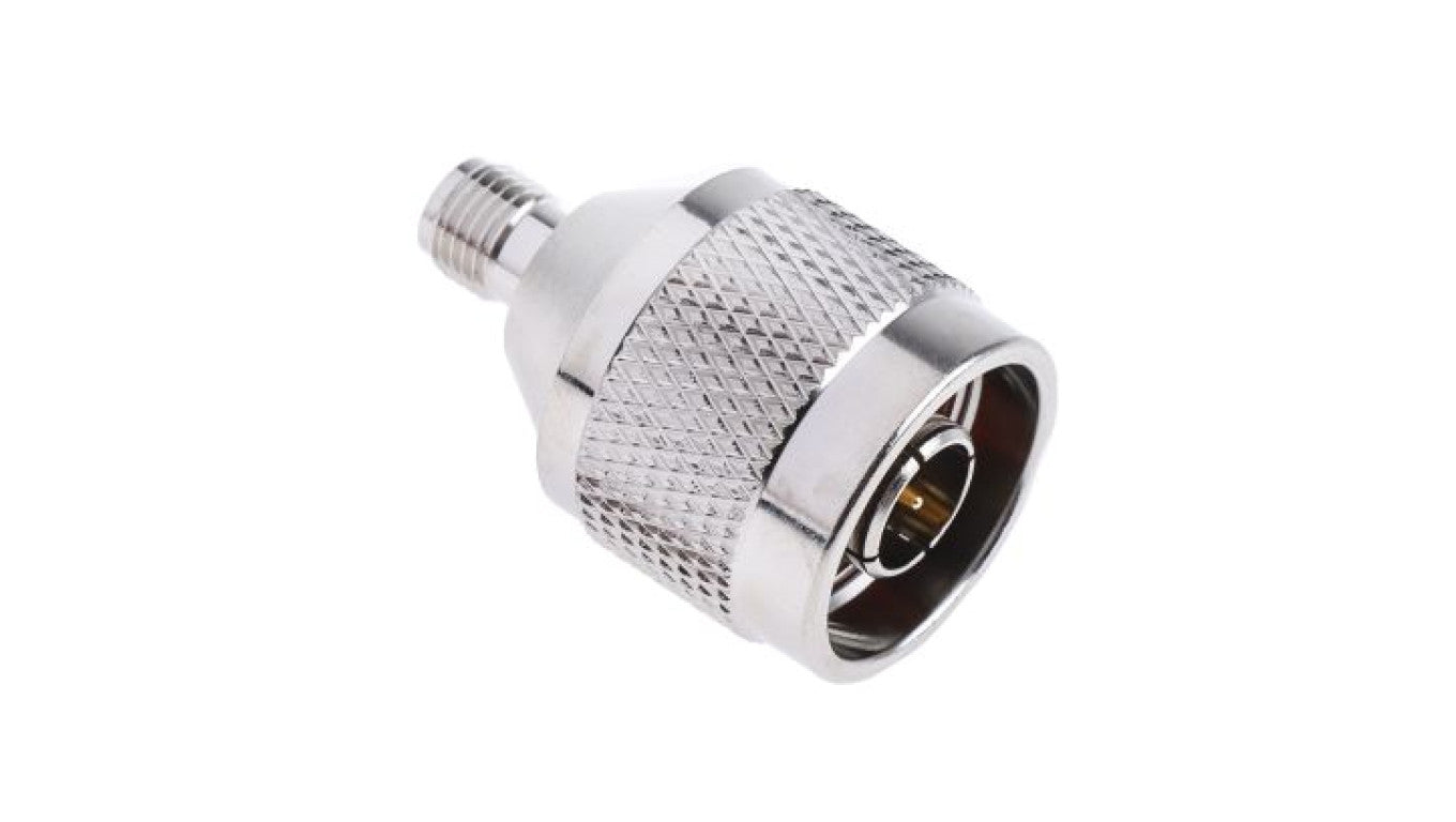Adapter RF, 50, prosty, męski Typ N - żeński SMA