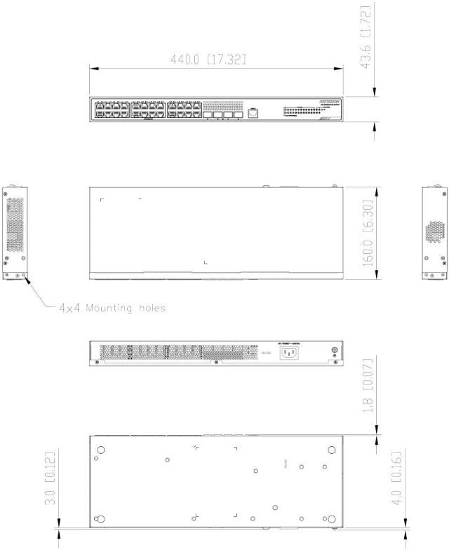 Switch Hikvision DS-3E2528-HI-24T4F LinkVu