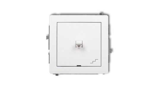DECO Łącznik schodowy w stylu amerykańskim biały DWPUS-3