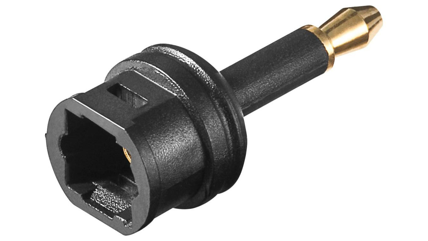 Cyfrowy adapter audio Toslink, Toslink na mini Toslink - Połączenie typu Wtyk Miniplug Toslink 3,5 mm