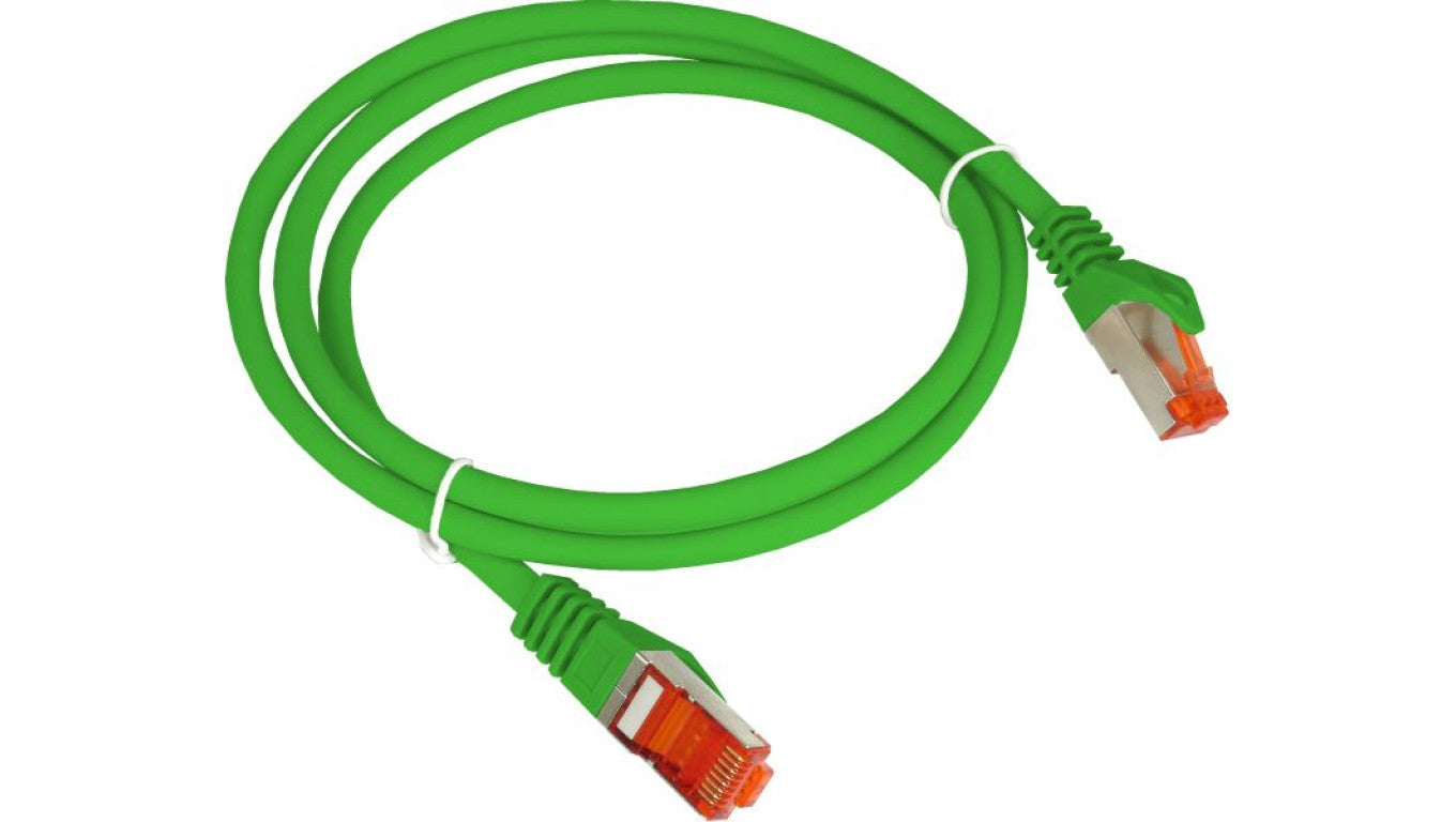 Patch-cord S/FTP kat.6A LSOH 3.0m zielony KKS6AZIE3.0