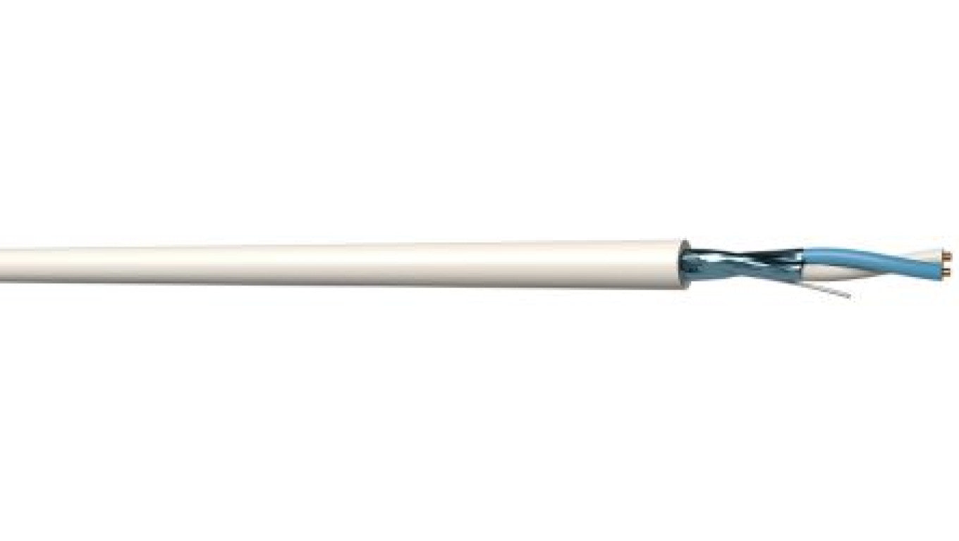Kabel Ekranowany 2 0,34 mm² 300 V Niska emisja dymu, bez halogenu (LSZH) 100m RS PRO