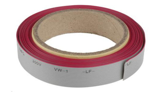 Kabel taśmowy Nieekranowany, AWG: 28, 16-żyłowy, raster: 1.27mm, 5m, -20→ +105 C