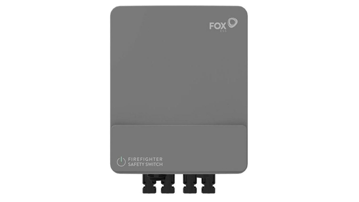 Przeciwpożarowy wyłącznik prądu FoxESS S-Box - 2 stringi