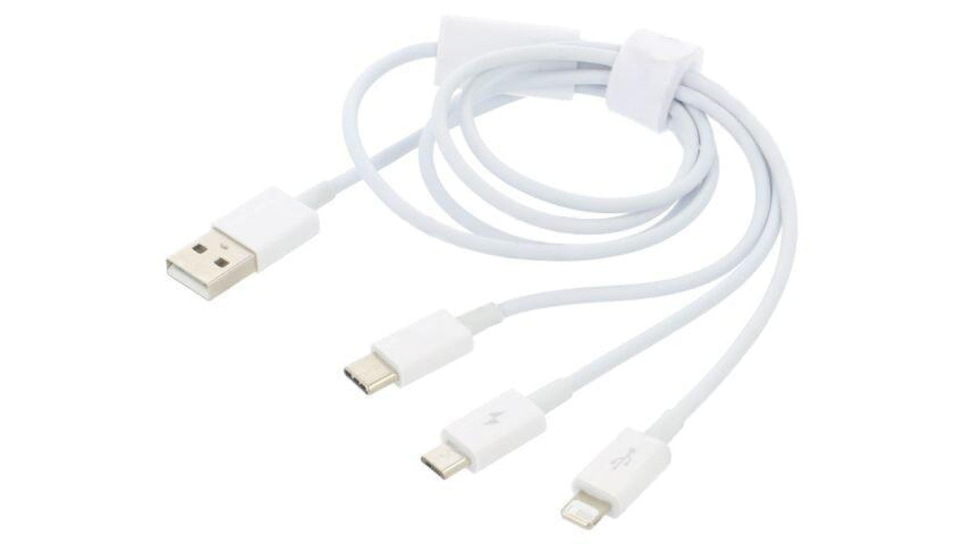 Kabel High Speed,USB 2.0 0,5m biały 3,5A P10320105221-01
