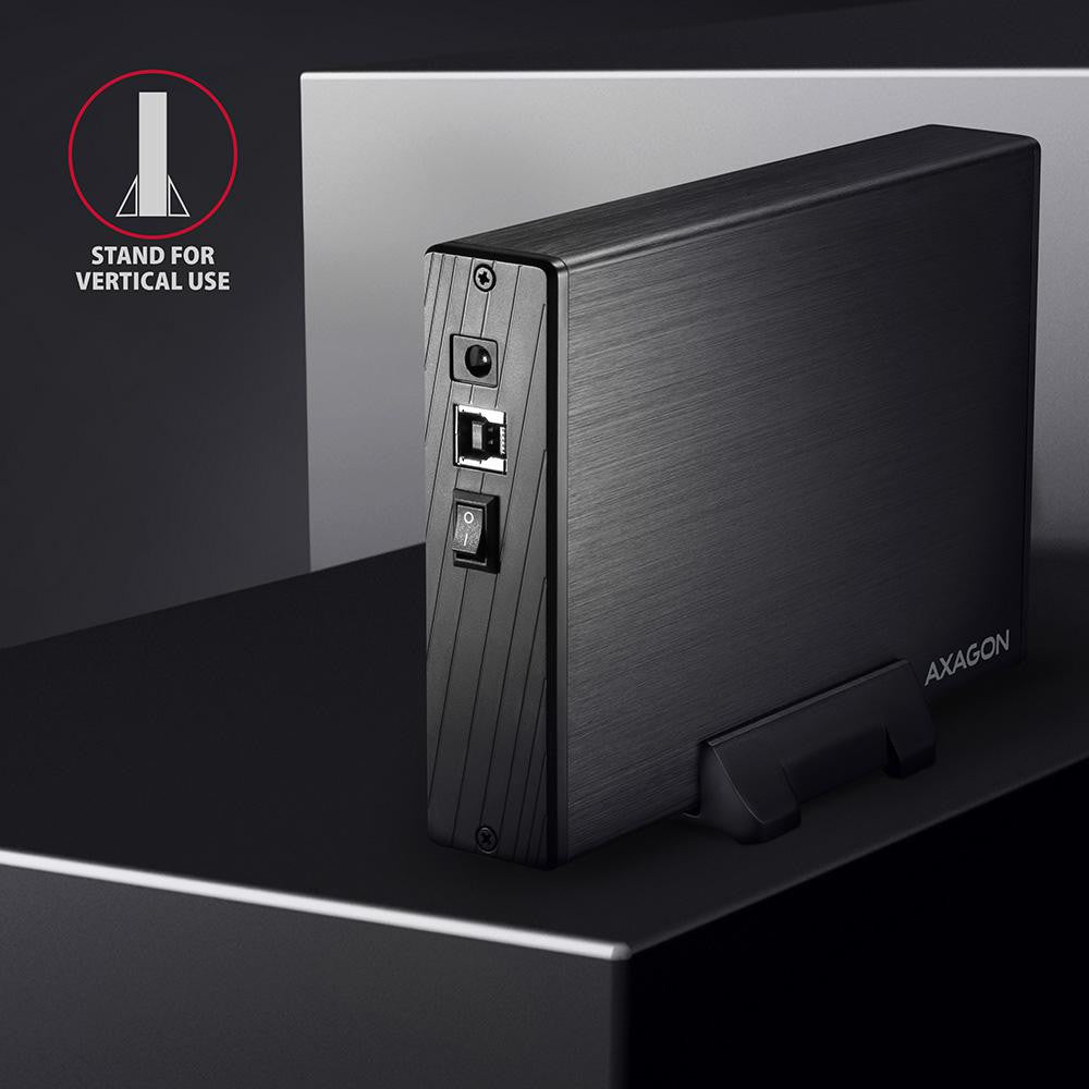 Obudowa zewnętrzna AXAGON EE35-XA3  aluminiowa, USB 3.2 Gen 1 SATA 3G 3.5"