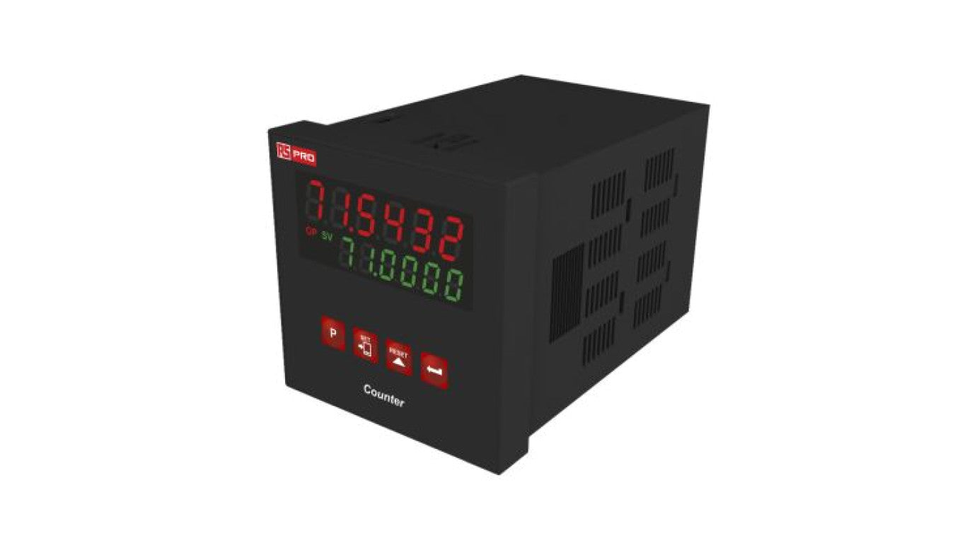 Licznik sekund LED 6-cyfrowy 230 V AC RS PRO