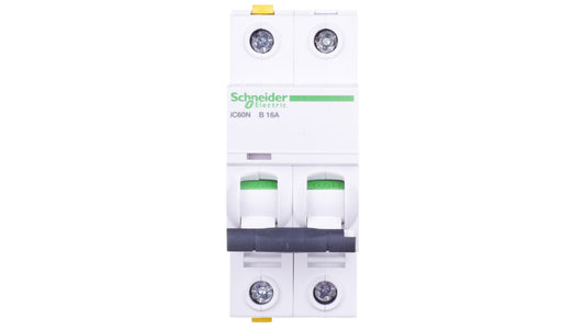 Wyłącznik nadprądowy 2P B 16A 6kA AC iC60N-B16-2 Acti9 A9F03216