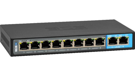 Switch PoE 8-portowy 100Mbps BCS-B-SP0802G
