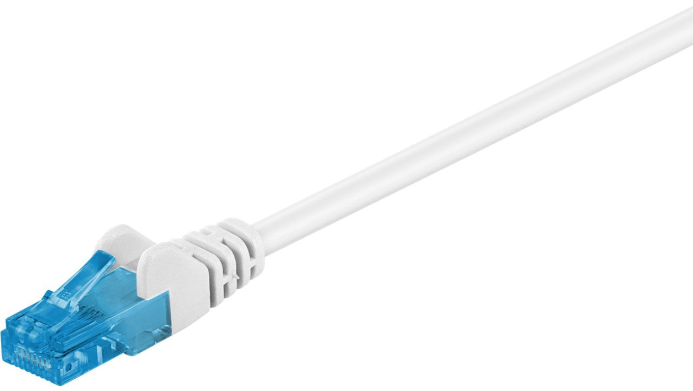 CAT 6AKabel łączący, U/UTP, biały - Długość kabla 1.5 m