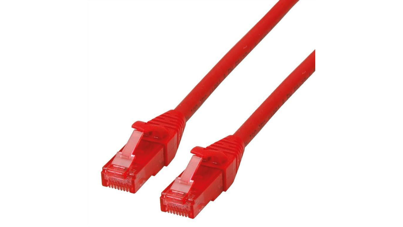 ROLINE UTP Patchcord Cat.6 Component Level, LSOH, czerwony, 15 m