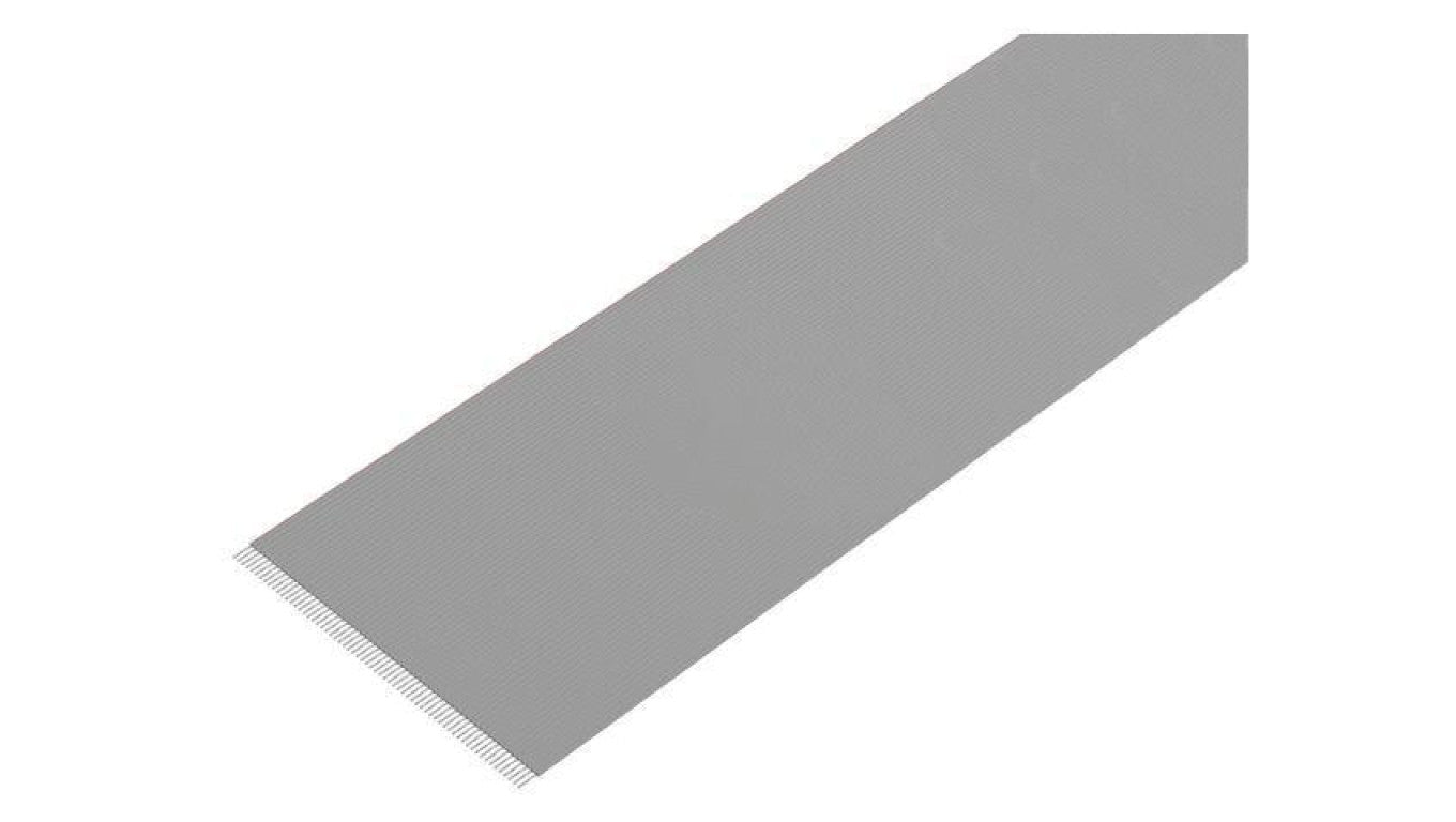 Przewód o dł 30,5m wstążkowy 1,27mm linka Cu nieekranowany PVC szary 3801/64 (100FT)