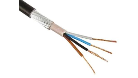 Wielożyłowy kabel przemysłowy Ekranowany 4 16 mm² 600/1000 V Polichlorek winylu PVC 22.8mm 100m RS PRO
