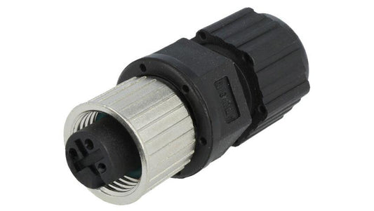 Złącze M12, żeńskie, PIN:3, wtyk, proste, 250V M12A-03BFFA-SL8001