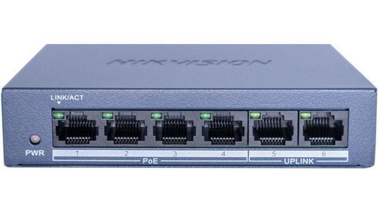 Switch PoE 4-portowy 100Mbps (niezarządzalny) DS-XS0106-P/Polish PL