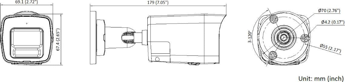 Kamera IP Hikvision DS-2CD1023G2-LIUF/SL 2.8mm PL