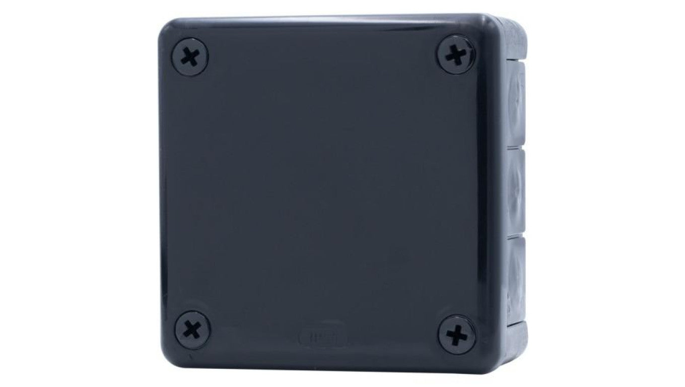 Puszka hermetyczna H55-M 98x98x42 IP55 12-wylotowa czarna