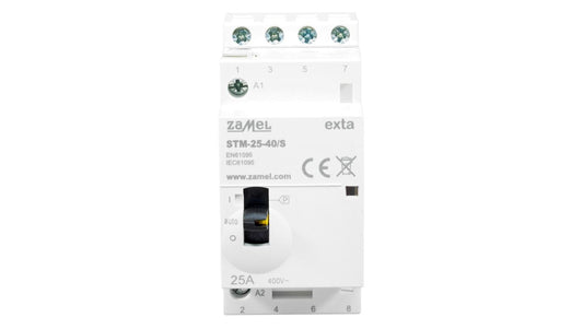 Stycznik modułowy ze sterowaniem ręcznym instalacyjny 25A 4Z 230V AC STM-25-40/S EXT10000314