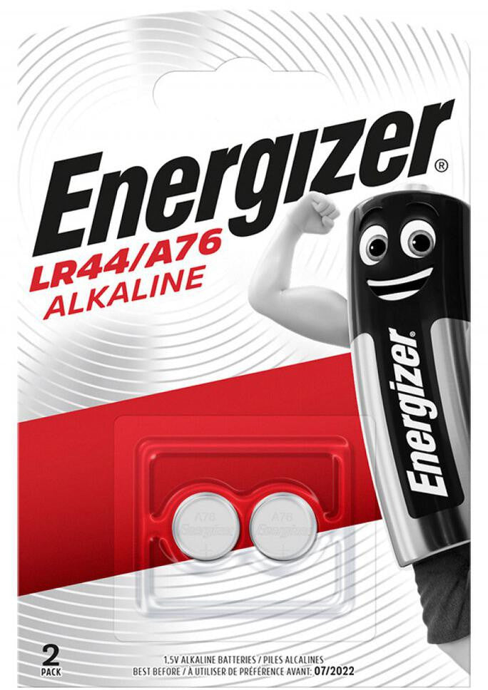 Bateria G13 / LR44 / A76 Energizer Alcaline (blister 2 szt.)