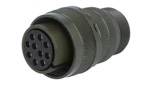 Złącze okrągłe rozmiar 18 MS/DS stop aluminium DS3106A 18-1S