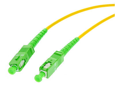PATCHCORD ŚWIATŁOWODOWY SM 0,5M SIMPLEX 9/125, SC/APC-SC/APC G.657A1