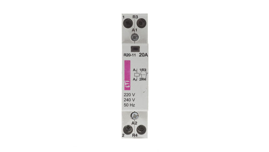 Stycznik modułowy 20A 230V AC 1Z 1R R20-11 002461220