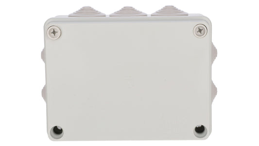 Puszka n/t hermetyczna 150x110x70 10 dławików IP65 szara S-BOX 306