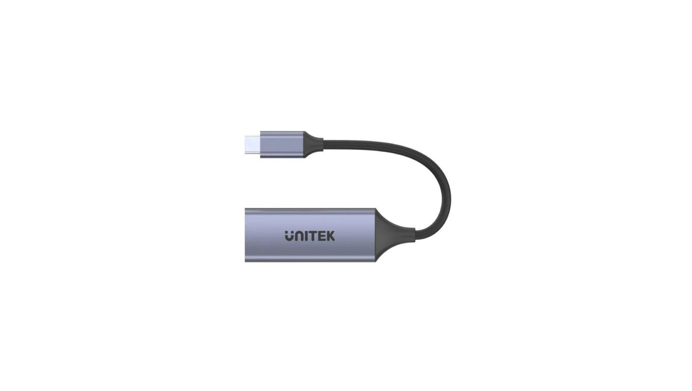 UNITEK ADAPTER USB-C - RJ45 M/F, 1GBPS, PD 100W