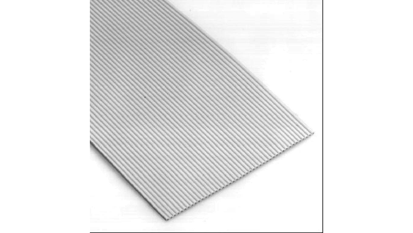 Przewód: wstążkowy 1mm linka Cu nieekranowany PVC szary 30,5m 3625/40 (100FT)